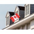 thumbnail image 4 of 59" Solid Wooden Flagpole Kit with Canada Flag (27" x 54"), 4 of 8