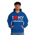 thumbnail image 6 of I Love My Pudelpointer Dog Breed Graphic Hoodie Sweatshirt, Sizes S-5XL, 6 of 9