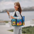 thumbnail image 5 of Travel Duffle Bag Submarine And Landscape Travel Tote Bags Carry on Luggage Waterproof Weekender Bags with Top Handle Adjustable Shoulde Strap for Travel Gym, 5 of 5