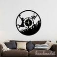 thumbnail image 5 of Handmadetneonsign Spiral Wall Clock Unique, Text Oversize Wall Clock, Year Date Round Wall Clock 56032, 5 of 5