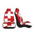 thumbnail image 3 of Pofeuu Red Cross 1 Print Automotive Car Seat Covers Flat Cloth Full Set Seat Covers,Car Seat Covers front seats for Cars Trucks and SUVs-1, 3 of 9