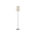 thumbnail image 1 of Adesso Modern Fiona - Floor lamp - 1 socket - white, brushed steel, 1 of 2