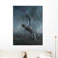 thumbnail image 1 of Shrieking Zombie Graveyard 3D Wall Mural by Wallmonkeys Peel and Stick Graphic (36 in H x 27 in W) WM190641, 1 of 4