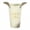 Beige, variant on Koiauber Deep Bucket Vase Galvanized Iron Flower Bucket with Rope Handles Retro Farmhouse Vase