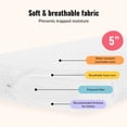 thumbnail image 5 of Dream On Me Baby ZZZ 5” Foam Crib & Toddler Bed Mattress, 5 of 7