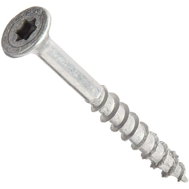 SPAX Screws 4191670400404 Spax 8Inch by 11/2Inch Exterior/Deck Screw