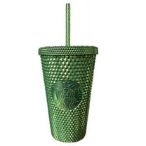 Starbucks Stud Cold Cup 16 oz Green Insulated Tumbler