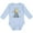 AE-Light Blue, variant on Inktastic My 1st Easter Boy Bunny Rabbit Boys Long Sleeve Baby Bodysuit