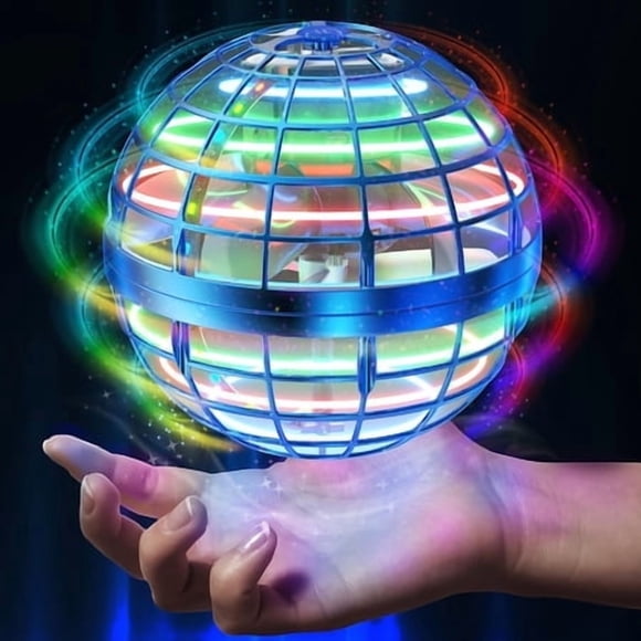Amerfist 2024 Flying Orb Ball Toy Cosmic Globe Boomerang Hover Ball Galactic Fidget Spinner Hand Drone Orbit Cool Toys Gift For 6 7 8 9 10+ Year Old Boys Girls Teens Outdoor Toys(Blue)