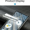 thumbnail image 6 of GIROUETTE [5PCS] HD Hydrogel Film for Google Pixel 6，Pixel 6a，Pixel 6 Pro，Pixel 7，Pixel 7a，Pixel 7 Pro Anti Scratch，Soft Screen Protectors，HD Protective Film, 6 of 11