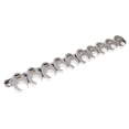 thumbnail image 1 of 10pcs  Nut Wrench Set 3/8'' Drive With Rail 10mm-19mm Sizes Assorted Size, 1 of 10