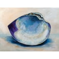 thumbnail image 2 of Vertentes, Jeanette 14x12 White Modern Wood Framed Museum Art Print Titled - Quahog Shell, 2 of 4