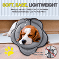 thumbnail image 2 of Waxgamo Dog Cone for medium Dogs, Comfortable Inflatable Soft Alternative After Surgery, Elizabethan Donut Collar for Recovery, Different Sizes for Cats, Medium and Small Dogs (L) ﻿ ﻿, 2 of 7