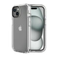 thumbnail image 6 of onn Rugged Phone Case with Holster for iPhone 15 Plus / iPhone 14 Plus - Clear, 6 of 13