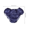 thumbnail image 4 of Arborister 50Pcs Disposable Nonwoven Underwear Travel Briefs Panties One time Use Underwear, 4 of 10