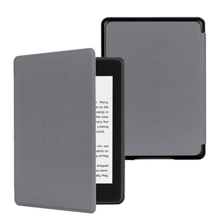 For New Kindle Paperwhite 4 2018 Smart Thin Leather Sleep Awake Flip Cover