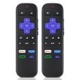 thumbnail image 1 of (2 Pack) Replacement Remote Control for Roku TV - Compatible with TCL/Hisense/Onn/LG/Philips/Sharp/Westinghouse/Element Roku Smart Television, 1 of 7