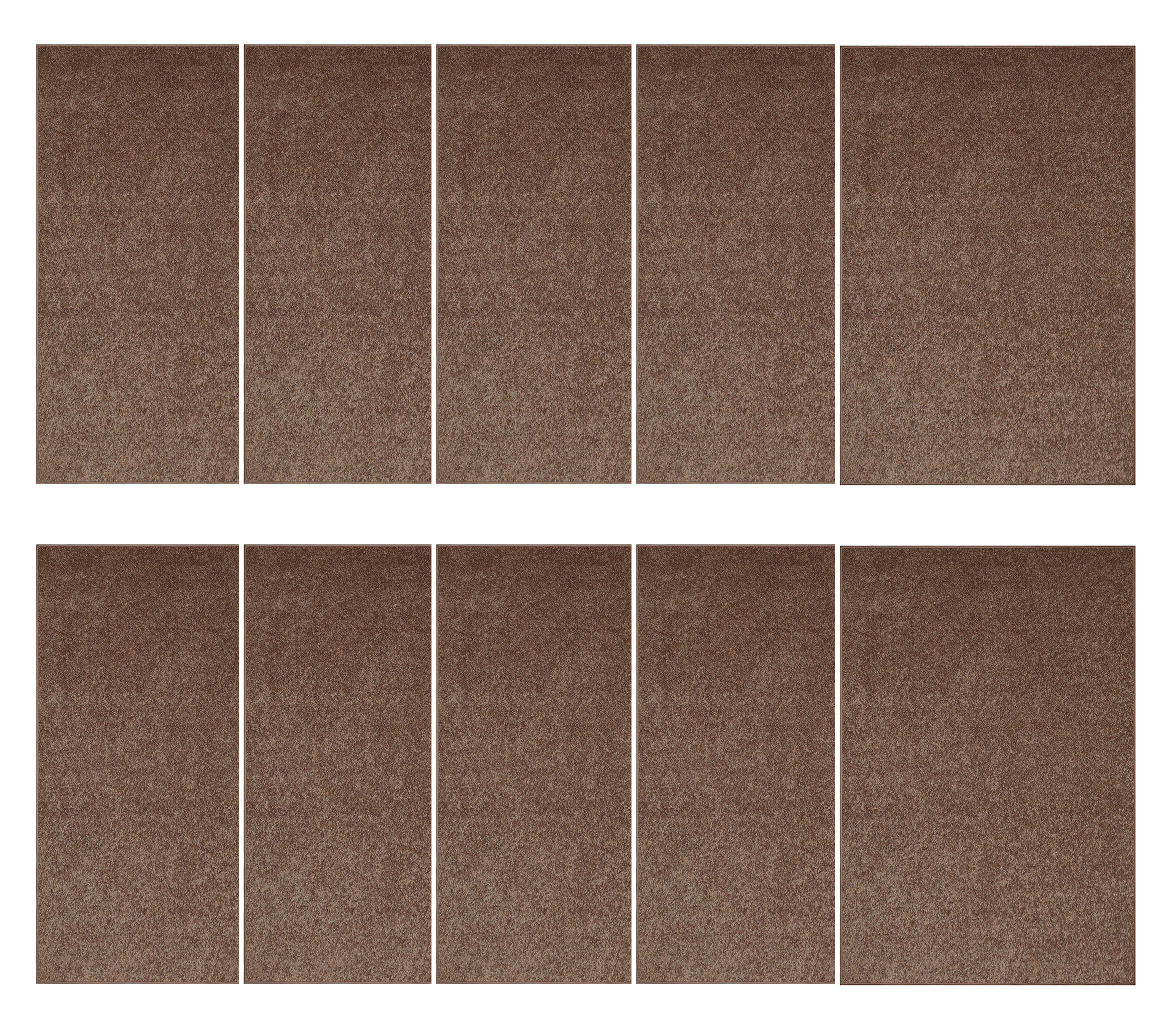 Brown Color Rug Furnish My Place Modern Plush Solid Brown Color Rug - Pets and Kids ...