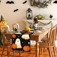 thumbnail image 2 of DefiDgd 72x13Inch Halloween Dining Table coffee table Placemats,Washable Non-Slip Linen Pumpkin Table Mats Heat-Resistant Dinner Place Mats,for Holiday Party Kitchen Dinnerware Dining Decor(D), 2 of 7
