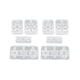 thumbnail image 5 of Silicone Holiday Ornament Snowflake Resin Casting Mold Diy Resin Crafts Jewelry Pendant Xmas Gift W, 5 of 5