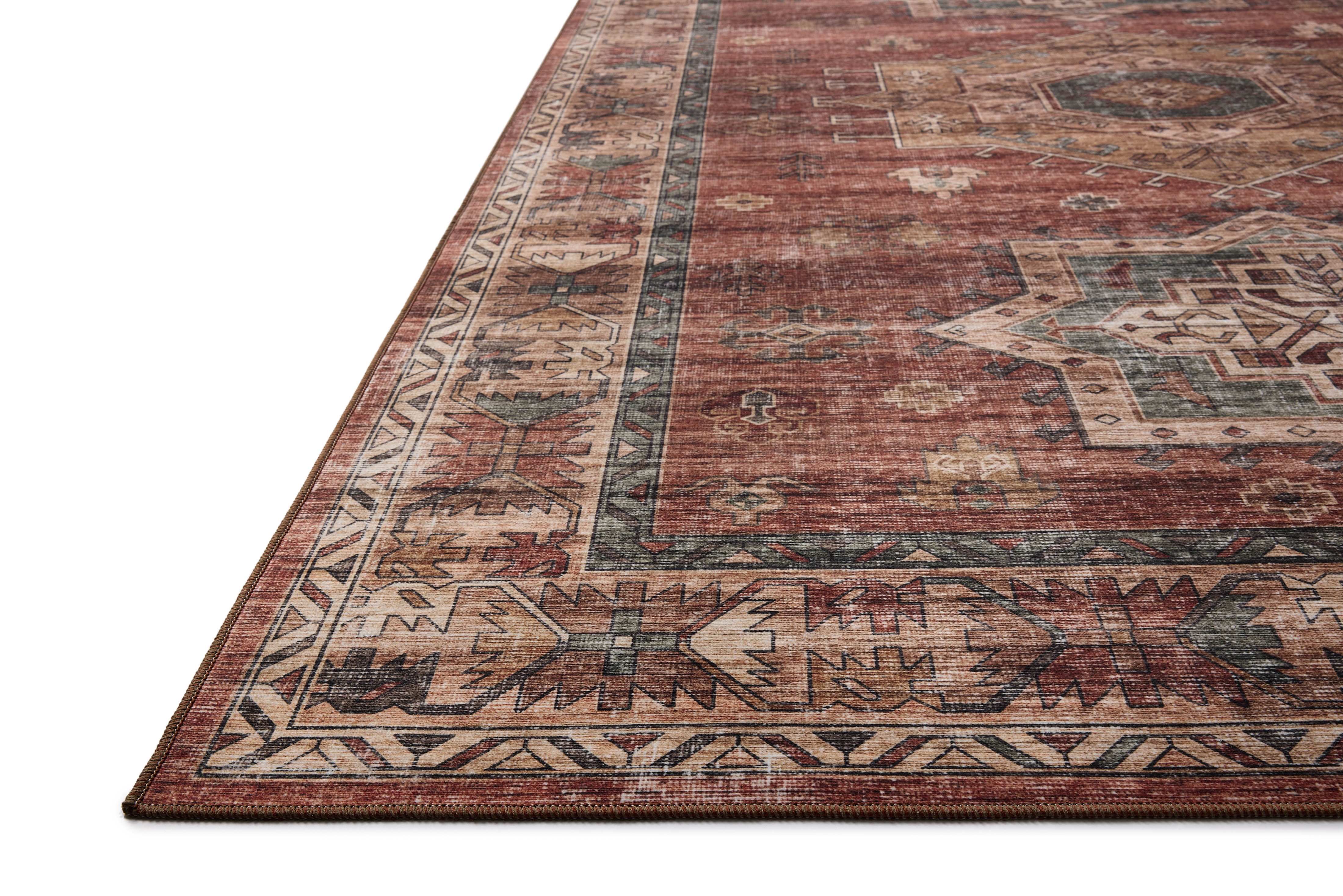 Loloi Anniston Spice / Multi Machine Washable Area Rug