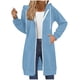 thumbnail image 3 of TaTaai Women's Everyday Hoodie, Long Sleeve Double Zipper, Soft Loose Fit with Pockets, Perfect for Casual Wear, Outdoor Use and Daily Activities Gift, 3 of 6