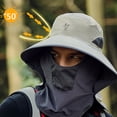 thumbnail image 4 of Sombrero de protección solar para exteriores UPF 50+ Gorra para el sol con cuello, 4 of 7