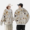 thumbnail image 3 of KLL Dog Animal Print Men's Women’s UPF 50+ Sun Protection Outdoor Hoodie Jacket Long Sleeve Fishing Hiking Performance Shirt-Large, 3 of 6