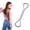 Purple, variant on Resistance Bands Silicone Workout Bands Elastic Exercise Bands For Arms Back Shoulders Stretching Yoga Strength Training Portable Home Fitness For Women Home Office Travel Use