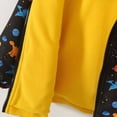 thumbnail image 6 of OGLCCG Boys Windbreaker Jacket Lightweight Hooded Windroof Fleece Lined Coats for Kids Full Zip Long Sleeve Outwear with Pockets Size 1-9, 6 of 8