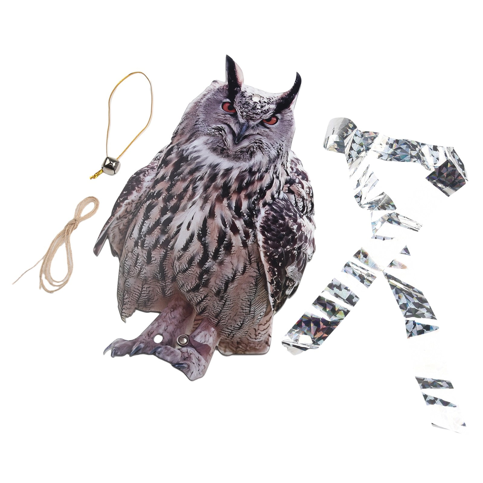 Owl Decoy To Scare Birds Away Scarecrow, Fake Owl Statue For Home