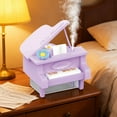 thumbnail image 4 of Piano - Flower - USB Charged Humidifier For Bedroom 250ml Desktop Humidifiers Portable Small Cool Mist Humidification （Purple）, 4 of 6