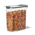 thumbnail image 2 of 18 Cup Cereal Keeper: Clear Plastic Food Storage Container, Dishwasher & Freezer Safe, 2 of 5