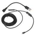 thumbnail image 1 of Endoscope, 6LED Durable LED Endoscope Camera  for Machine for Outdoor for Home for Automobile Engine for Pipeline 1m / 3.3ft,1.5m / 4.9ft,2m / 6.6ft,3.5m / 11.5ft,5m / 16.4ft,10m, 1 of 7