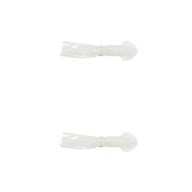 Greeniant Señuelo de superficie ligero con cebo falso con mecanismo deslizante, herramientas de pesca biónicas antibobinado, gran capacidad de carga Blanco Luminoso 2piezas Greeniant CBP264273