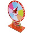 thumbnail image 1 of HEALEEP Multi Color Reusable Prize Wheel for Party Use Plastic Rotatable Game Prop 16 Inch, 1 of 8