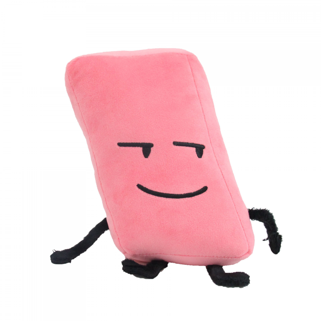 Juguete de peluche, lindo dibujo animado Mini Bfdi Felpa Flor frondosa Lágrima de fuego Pequeño peluche suave Muñeco de peluche Regalo para niños (goma)