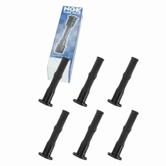 6 pc NGK 58938 Ignition Coil Boots for 02537 121002 128043 2537 35-7007 36-2061 50046 50046-1 671-0007 671-8164 702460 SPB150 SPP87 SPP87E Direct Spark Plug Wire