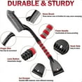 thumbnail image 4 of Function Extendable Car Brush and Ice Scraper Tool with Telescoping Pole for Vehicle and Household Winter Cleaning, 4 of 6