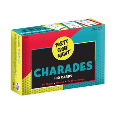 University Games Party Game Night Charades Card Games Cardstock