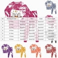 thumbnail image 3 of TOWED22 2 Piece Boys Girl Halloween Pajamas Kids Pumpkin Head Glow Print Long Sleeve Top and Pants Pajamas Pjs Sleepwear Set for Toddler Little Boys(Black,3Y), 3 of 8