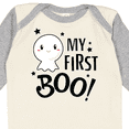 thumbnail image 4 of Inktastic My 1st Boo with Cute Ghost Boys or Girls Long Sleeve Baby Bodysuit, 4 of 5