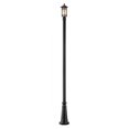 thumbnail image 1 of Z-Lite Woodland Outdoor Post Light in Black, 1 of 1