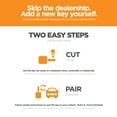 thumbnail image 7 of Car Keys Express GM Simple Key – 3-Button Flip Remote Fob, 7 of 7
