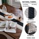 thumbnail image 3 of Bandera de mesa de comedor bohemia de arpillera natural de 12 "* 70", decoración de granja moderna, estilo campestre, encaje de crochet de algodón tejido, estilo bohemio, 3 of 5