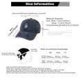 thumbnail image 2 of Ghost Skateboard Embroidery Washed Baseball Cap, Perfect Gift For Skateboard Lovers, 2 of 2