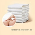 thumbnail image 3 of MODANU Soft 3 Layers 10 Pack Bamboo Inserts for Baby Cloth Diaper,High Absorbing Reusable Cotton Washable Baby Care Products, 3 of 7