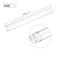 thumbnail image 2 of Plastic Pipe Rigid Tube Clear 0.86"(22mm) ID 1"(25mm) OD 17" (425mm) for Lighting, Water Plumbing, 2 of 7