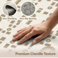 thumbnail image 5 of ODIKA 6'x9' Cement Geometric Archway Design Washable Area Rug Modern Handwoven Indoor Outdoor Elegance Easy Care, Non-Shedding, for Queen Size Bedroom Under Bed Master Suite, 5 of 6