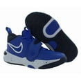 thumbnail image 4 of Nike Team Hustle D 10 PS Boys Shoes Size 13, Color: Hyper Royal/White/Obsidian, 4 of 5